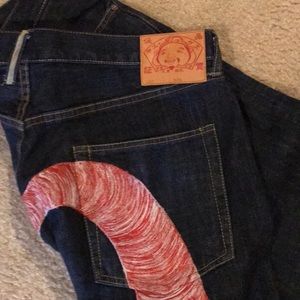 Evisu Jeans; authentic, new without tags. 38x32